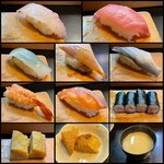 Hama Zushi - ランチにぎり