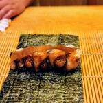 すし処 みや古分店 - 鰻の倶利伽羅焼き