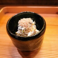 すし処 みや古分店 - 干し数の子とキクラゲの白和え