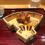 銀座 しのはら - ✽ 定番のスッポン料理　　唐揚げの甘辛和え