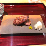 銀座 しのはら - ✽ 青首鴨　上が岐阜産、下が福井産　　岐阜産が好みでした。