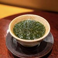鮨 かの - 青海苔茶碗蒸し