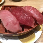 北陸金沢まわる寿し もりもり寿し - 本物のマグロの味