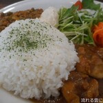YSカフェレストラン&スペース - 料理写真:チキン＆キーマカレー