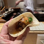 鳥かど -  チキンタコス（鳥かどオリジナル）