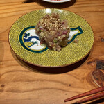 割烹もりもと - アジのなめろう(大好物！)