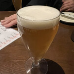 季ノ膳 - まずは生ビール