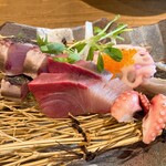 大阪産料理 空 - お刺身の盛合せ