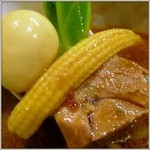 シャカリキ - 夏季限定カレーつけ麺の具(2013.06)