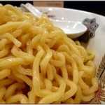 シャカリキ - 夏季限定カレーつけ麺の麺(2013.06)