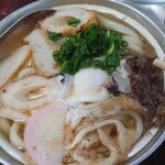 鍋焼うどん アサヒ - アップ