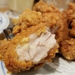 銀座洋食 三笠會館 - 若鶏の表情。