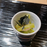 富小路 やま岸 - 海鼠と花山葵