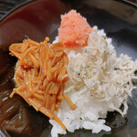 富小路 やま岸 - ご飯①