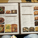 アジャンタ - 店内メニュー