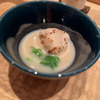 伯雲 - 河豚の白子　白味噌和え