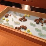 恵比寿　くろいわ - 2つ目のデザート(干菓子)