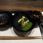 割烹 清風 - お椀の漆器