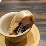 割烹 清風 - デザート（イチゴアイス最中）