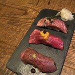 渋谷焼肉 KINTAN - 肉寿司