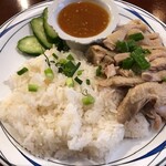タイ王国料理 クンメー1 - 「蒸し鶏のジンジャーライス」