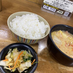 十八番 本店 - 豚汁ミニ(350円)