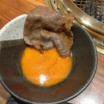 和牛 まつした - ●匠ｺｰｽ280g 12000＋生B 780X2+ｽﾊﾟｰｸﾘﾝｸﾞﾜｲﾝ ｶﾞｳﾞｧ5000+追加単品 (特上ﾊﾗﾐ 2,800)＝22,360円 