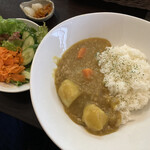 ほほえみカフェ - 懐かしい昭和カレー800円