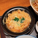信州そば あずみ野 - 阿波尾鶏の親子鍋