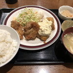 九州藩 - チキン南蛮定食大盛り@900