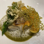 ル・ジャンティオム - 甘鯛の菜の花ソース