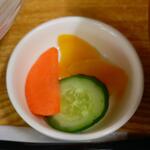 小さな食堂 ヒロ - 漬物 ※拡大 (2023.02.10)