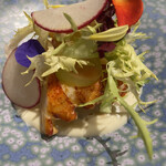 ル・ジャンティオム - オマール海老の根セロリソース