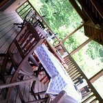 カフェピアニッシモ - ＺＥＰＰＩＮテラス席