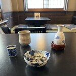 信川円 - イワシごま酢漬(九十九里産) で加賀国 菊姫のぬる燗をやる