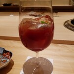 江戸焼肉 - アランヴェルデ　クレームドカシス（カシスオレンジ）