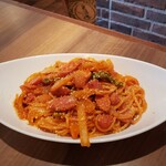 cafe クローバー - ナポリタン大盛り 800円＋100円