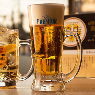The highest quality beer and highball certified store! Cheers with the ultimate cup