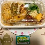 Marugame Seimen - かしわ天うどん弁当①(ミンティアと比較してみました)