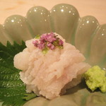 くろぎ - 鱧の叩き 梅肉