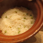 くろぎ - うすい豆ご飯