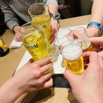 gempinshinjukusanchoumefuguunagiryouri - ぱんかーい♪ ゼロ次会でビールしこたま飲んできた2人は緑茶ハイ