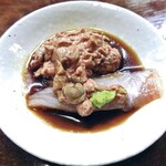 japanese restaurant 旬菜 籐や - 新潟 かわはぎ刺肝付き