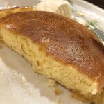 カフェ香咲 - ホットケーキ断面