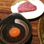 SATOブリアン七番 - つまんでご卵とヒレ肉