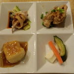 三国志 - 小鉢４種盛り