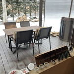 フォリオリーナ・デッラ・ポルタ・フォルトゥーナ - 冬以外は外で食事も可能