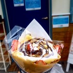 パンダクレープ - 苺チョコダブルクリーム  500円