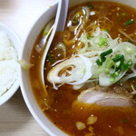増田食堂 - 料理写真:勝浦式タンタン麺＆小ライス