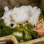 Nishiki - 酢の物：はも切り落とし  海葡萄  刻み茗荷